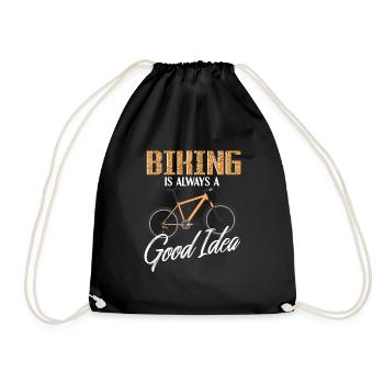 Vélo - Sac de sport léger - noir - Devant