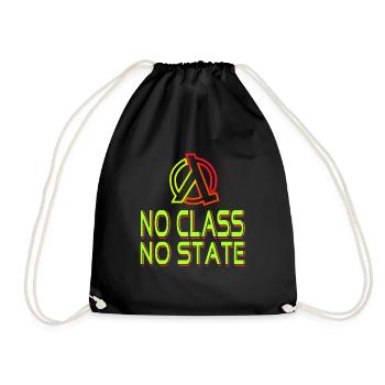 Programmer Lambda Software Developer Gift - Drawstring Bag - black - Front