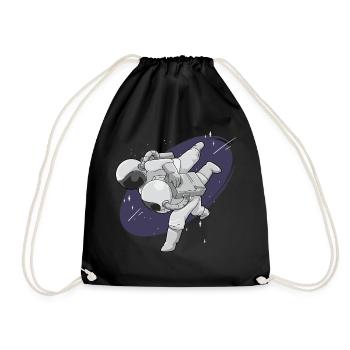 Galaxy BJJ Astronaut Flying Armbar Jiu Jitsu Cadeau - Sac de sport léger - noir - Devant