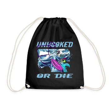 kitesurfing - Drawstring Bag - black - Front