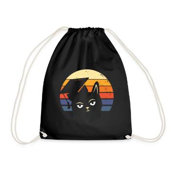 Doctor doctorate doctor scientist doctors - Drawstring Bag - black - Front