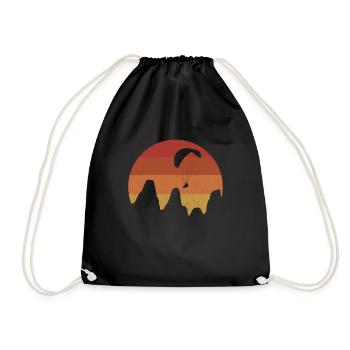 Parapente parapente par - Sac de sport léger - noir - Devant