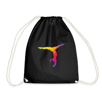 Gymnastique Gymnastique Gymnastique Gymnastique - Sac de sport léger - noir - Devant