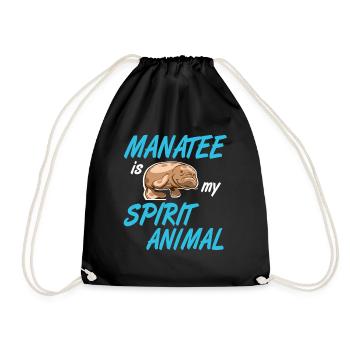 Laro de dugong - Sac de sport léger - noir - Devant