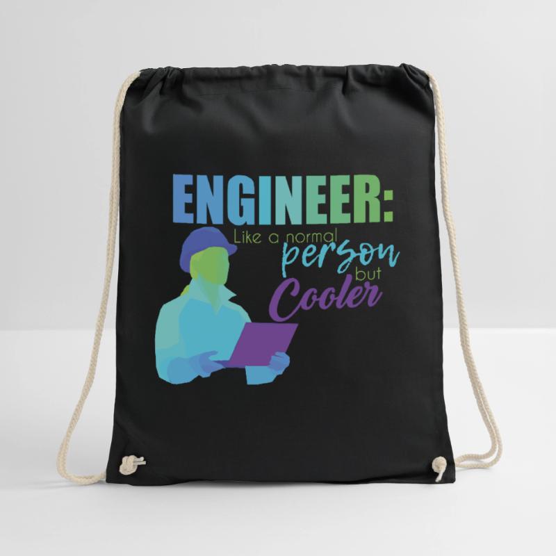 Engineer Engineer Technician Electrical Engineering Mechanical Engineering Drawstring Bag