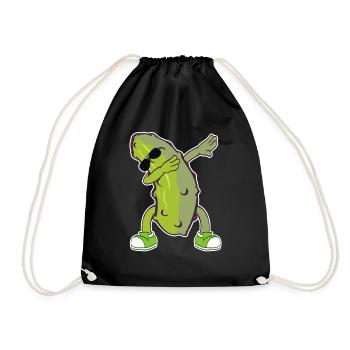 Tamponner le concombre Dab Swag Swagger T-shirt - Sac de sport léger - noir - Devant