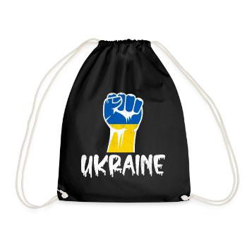 Ukraine Conflit Ukraine Guerre - Sac de sport léger - noir - Devant