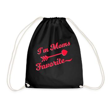 Happy Muttertag Shirt für Mamas Special - Turnbeutel - Schwarz - Vorne
