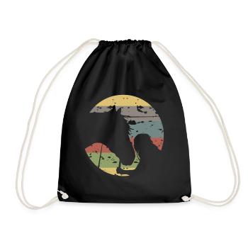 Life Is Better With Horses Design Horsing Shirt - Drawstring Bag - black - Front