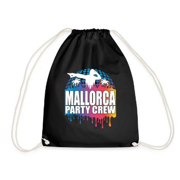 Mallorca Party Crew Nightlife Tee for Alcoholic - Sac de sport léger - noir - Devant