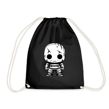 Halloween Horror Movie - Video Games Gaming - Drawstring Bag - black - Front