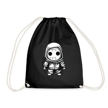 Halloween Horror Movie - Video Games Gaming - Drawstring Bag - black - Front