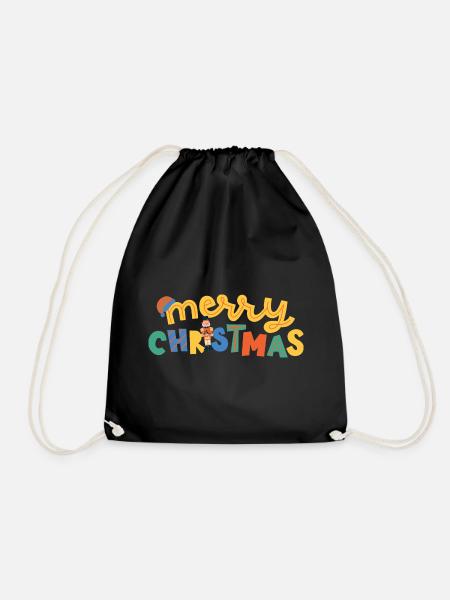 MERRY CHRISTMAS - Sac de sport léger - noir