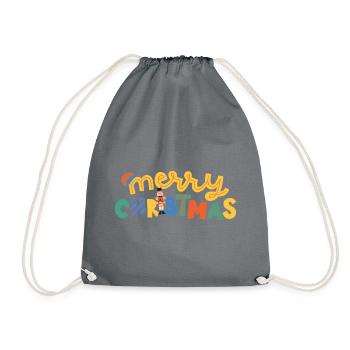 MERRY CHRISTMAS - Sac de sport léger - gris - Devant