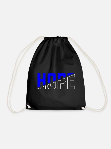 Hope - Turnbeutel - Schwarz