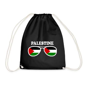Palestine - Sac de sport léger - noir - Devant