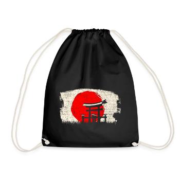 Architecture japonaise - Sac de sport léger - noir - Devant