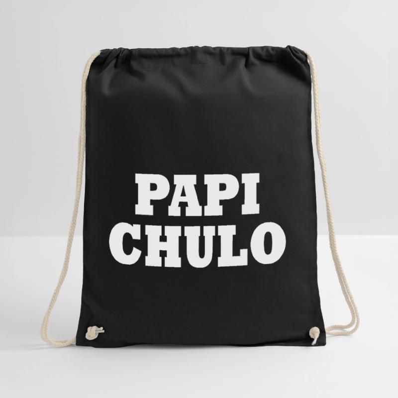 Papi chulo Drawstring Bag