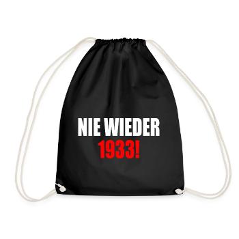 Plus jamais 1933 - Sac de sport léger - noir - Devant