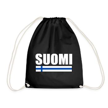 Suomi - Sac de sport léger - noir - Devant