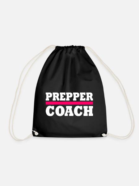 Prepper - Turnbeutel - Schwarz