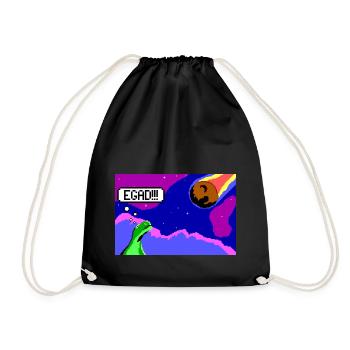 EGAD!!! - Sac de sport léger - noir - Devant