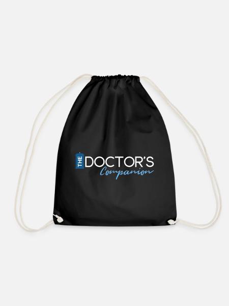 Doctor Companion - Drawstring Bag - black