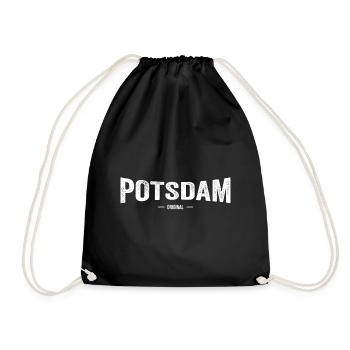 Potsdam Original - Turnbeutel - Schwarz - Vorne