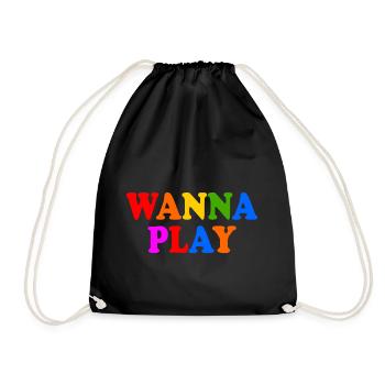 Wanna play - Sac de sport léger - noir - Devant