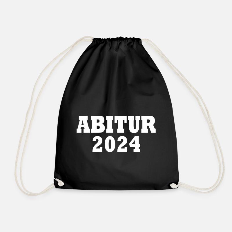 Abitur 2024 - Turnbeutel - Schwarz