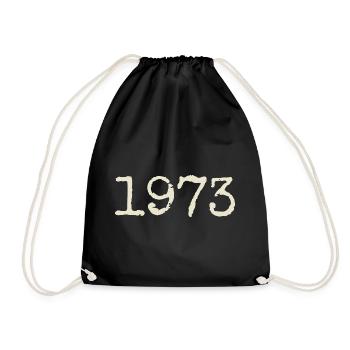 Cadeau Anniversaire 1973 - Génial depuis 1973 - Sac de sport léger - noir - Devant
