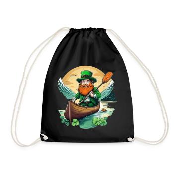 Kayak Trèfle de la Saint-Patrick - Sac de sport léger - noir - Devant