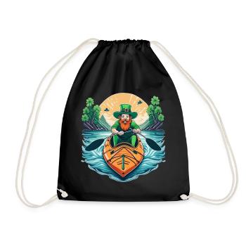 Kayak Trèfle de la Saint-Patrick - Sac de sport léger - noir - Devant