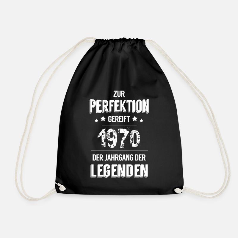 Legenden 1970 - Turnbeutel - Schwarz