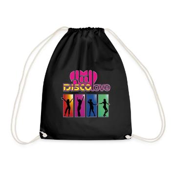 Disco Love Dance - Sac de sport léger - noir - Devant