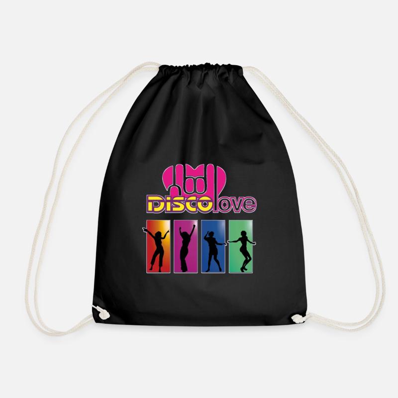 Disco Love Dance - Turnbeutel - Schwarz