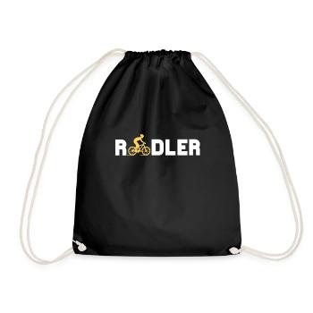 Cyclisme cyclisme sport - Sac de sport léger - noir - Devant