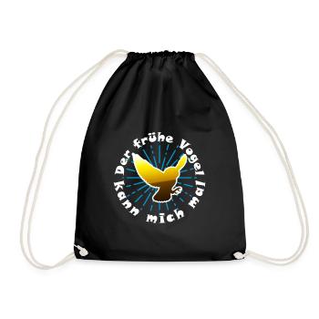 Petit oiseau - Sac de sport léger - noir - Devant