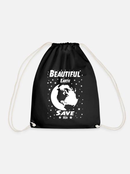 Beautiful earth - Sac de sport léger - noir