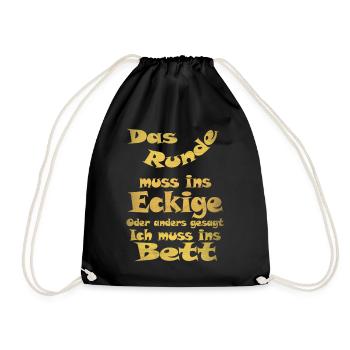 Tour dans le coin - Sac de sport léger - noir - Devant