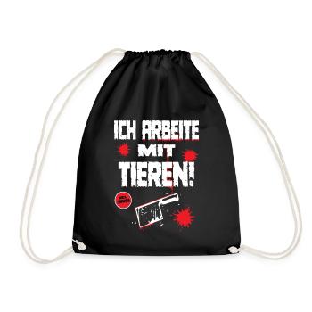 Dire drôle pour les bouchers ou les bouchers - Sac de sport léger - noir - Devant
