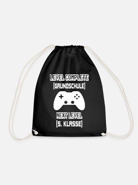 Einschulung 5. Klasse - Turnbeutel - Schwarz