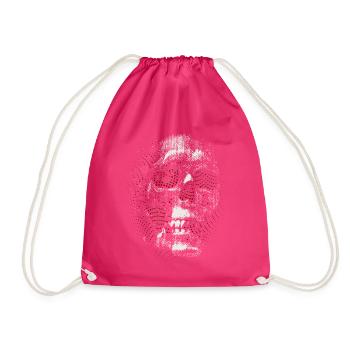 Crânes morts - Sac de sport léger - fuchsia - Devant