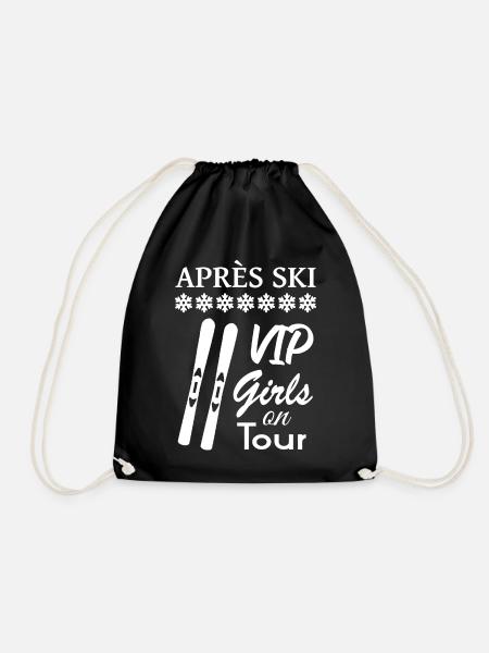 Apres Ski Tour - Turnbeutel - Schwarz