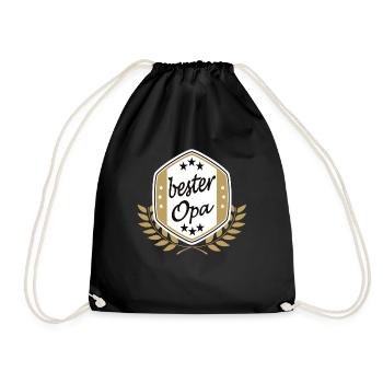 Meilleur grand-père - Sac de sport léger - noir - Devant