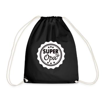 Super grand-père - Sac de sport léger - noir - Devant