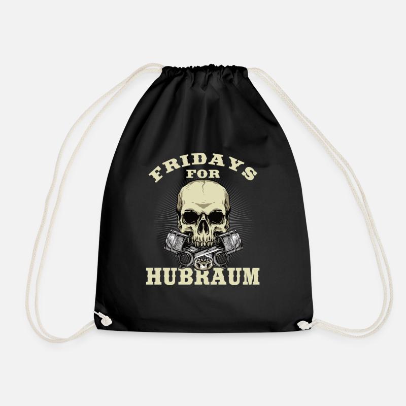Fridays for Hubraum - Turnbeutel - Schwarz