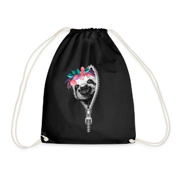 La paresse - Sac de sport léger - noir - Devant