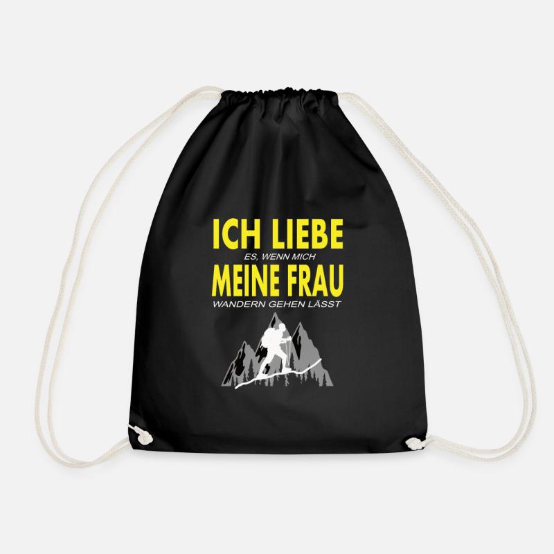 Ich Liebe meine Frau - Turnbeutel - Schwarz
