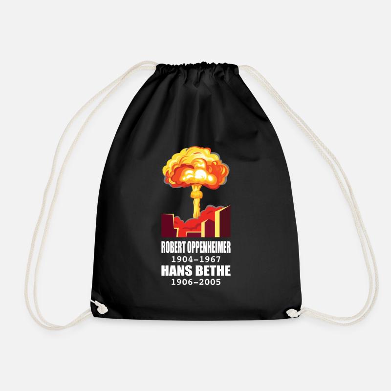 Robert Oppenheimer - Turnbeutel - Schwarz